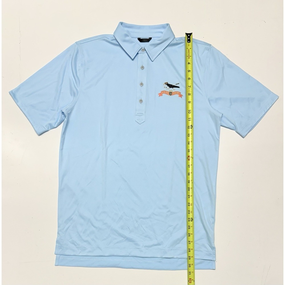 Zero Restrictions Golf Polo Men's Medium Performance Blue